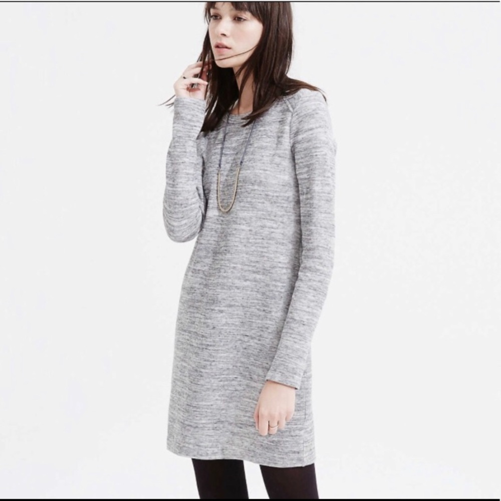 LOU & GREY SPACEDYE SWEATSHIRT DRESS
